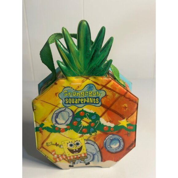 SpongeBob SquarePants Pineapple  Container Holiday Christmas Edition Storage Box - Picture 3 of 8